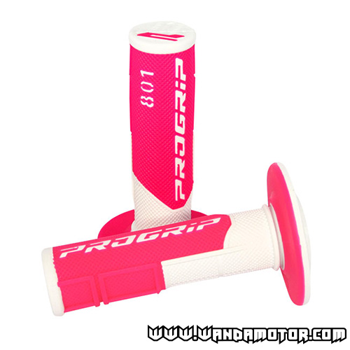 Grips ProGrip 801 Dual Density white/pink