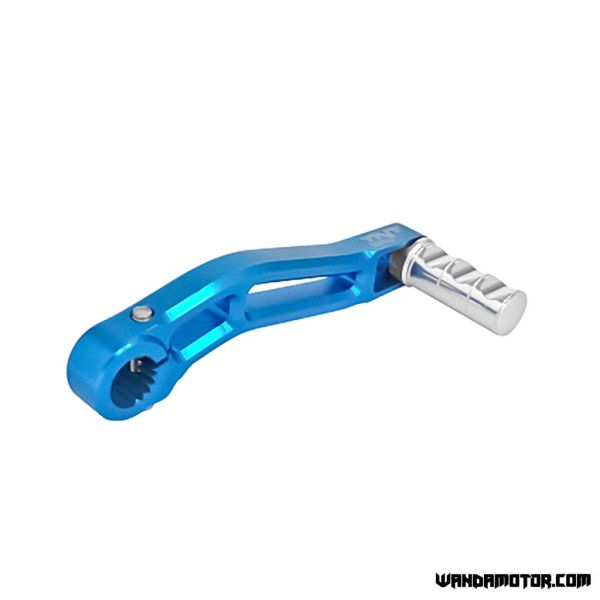 Kick starter shaft Yamaha Aerox aluminium blue-1