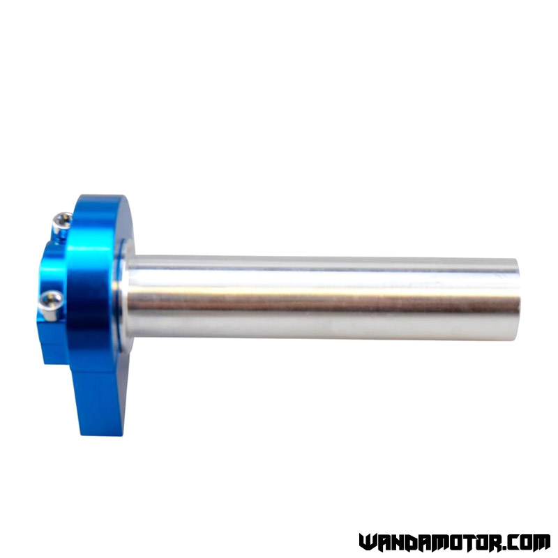 Throttle perch CNC-alu blue