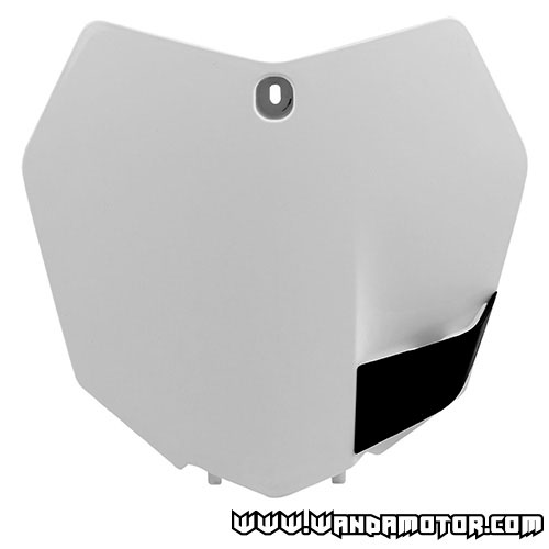 Front number plate Polisport SX/SX-F '13-> white