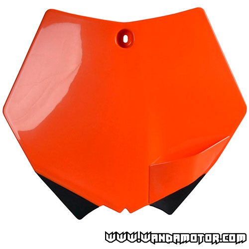 Front number plate Polisport SX 07-> orange