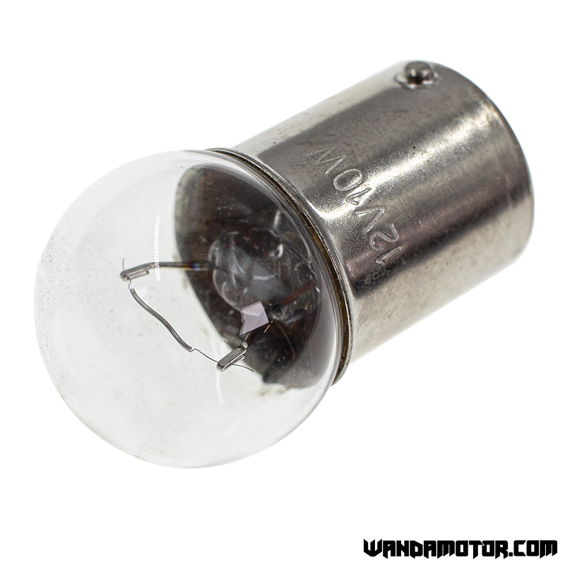 Bulb BA15S 12V 10W clear