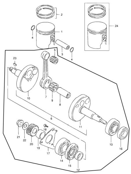 #15 PV50 crankshaft oil seal right-3