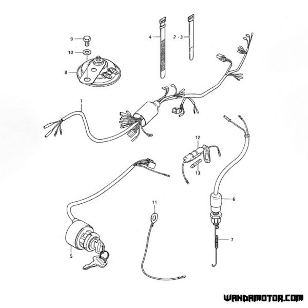 #07 PV50 stop light switch spring-3