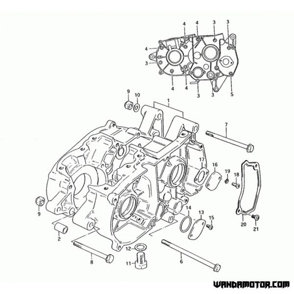 #20 PV50 oil pump inspection cover-3