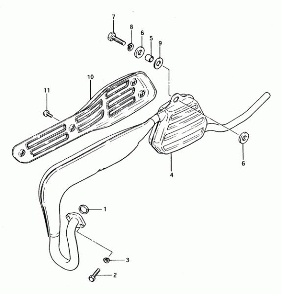 #06 PV50 exhaust fastening rubber-3