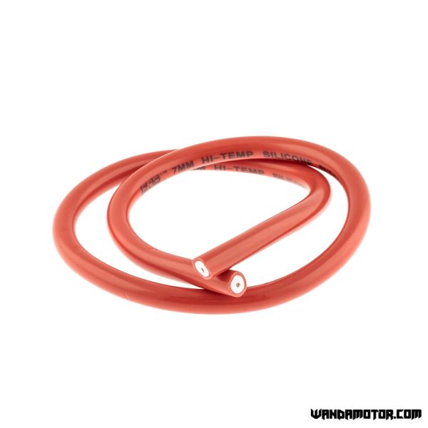 Sytytysjohto racing 7mm 0.5m punainen
