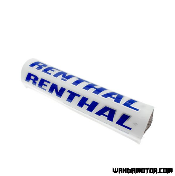 Handlebar pad Renthal Supercross white-blue