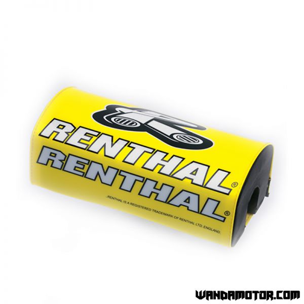 Handlebar pad Renthal fatbar yellow