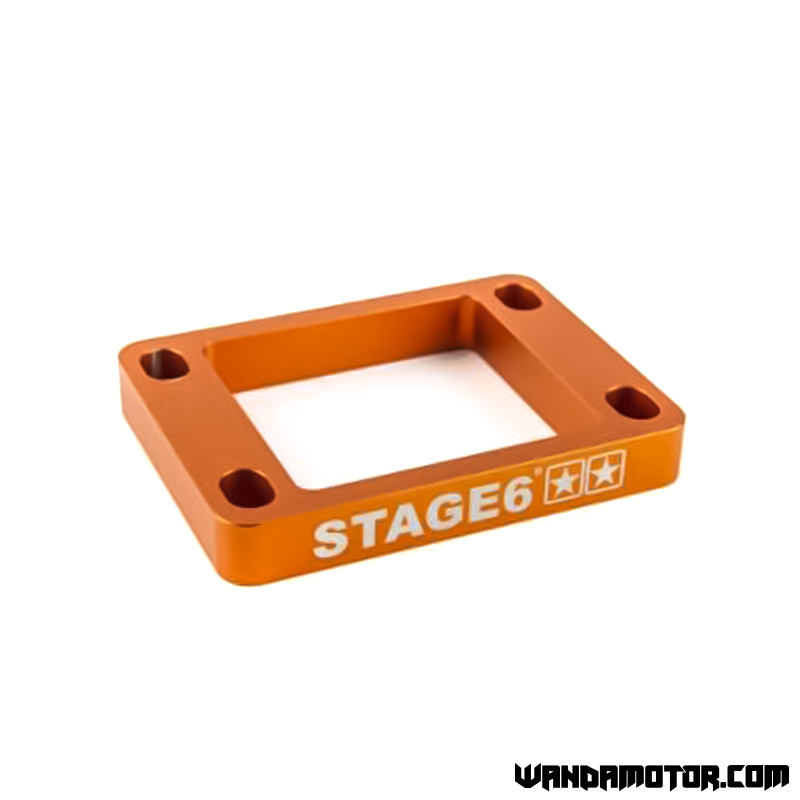 Reed valve spacer Derbi Senda / Minarelli AM6 10mm orange