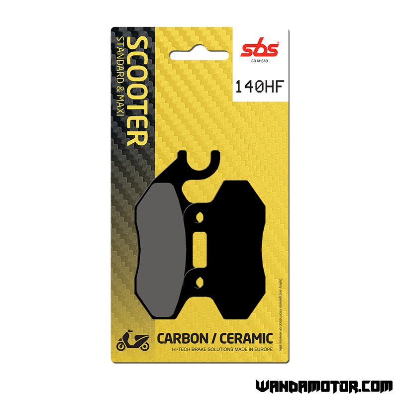 Brake pads SBS 140HF