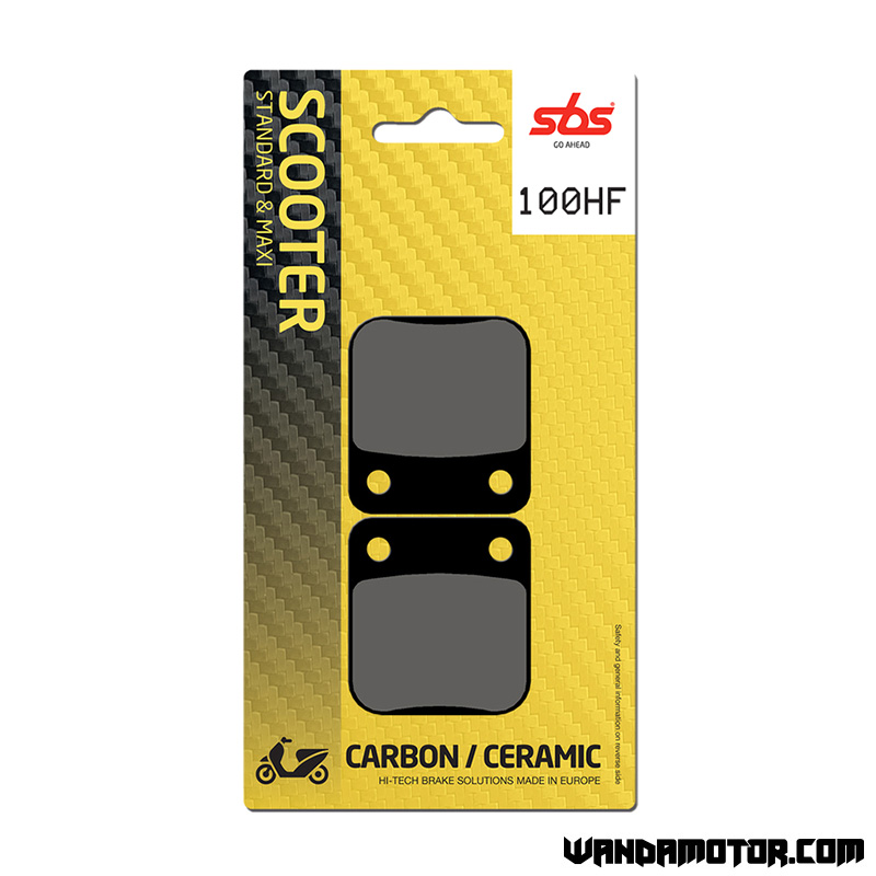 Brake pads SBS 100HF