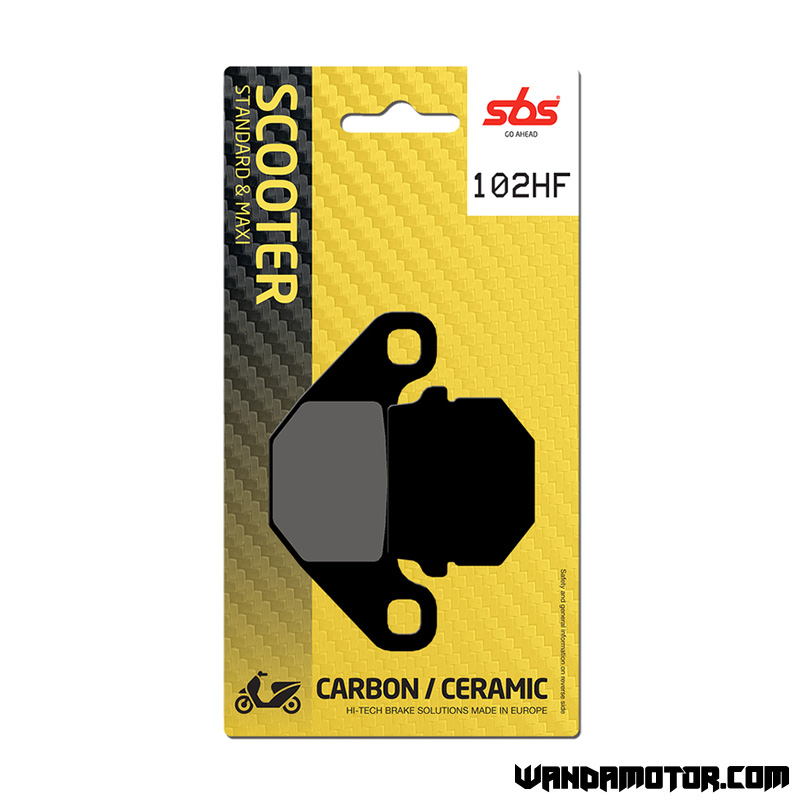 Brake pads SBS 202HF