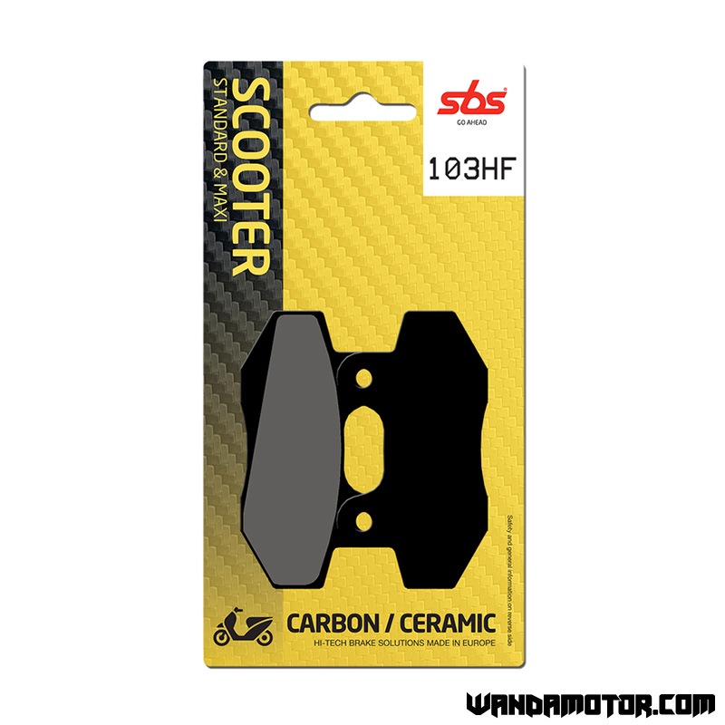 Brake pads SBS 103HF