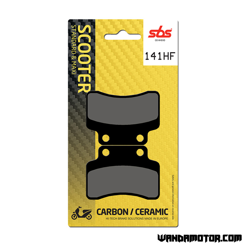 Brake pads SBS 141HF