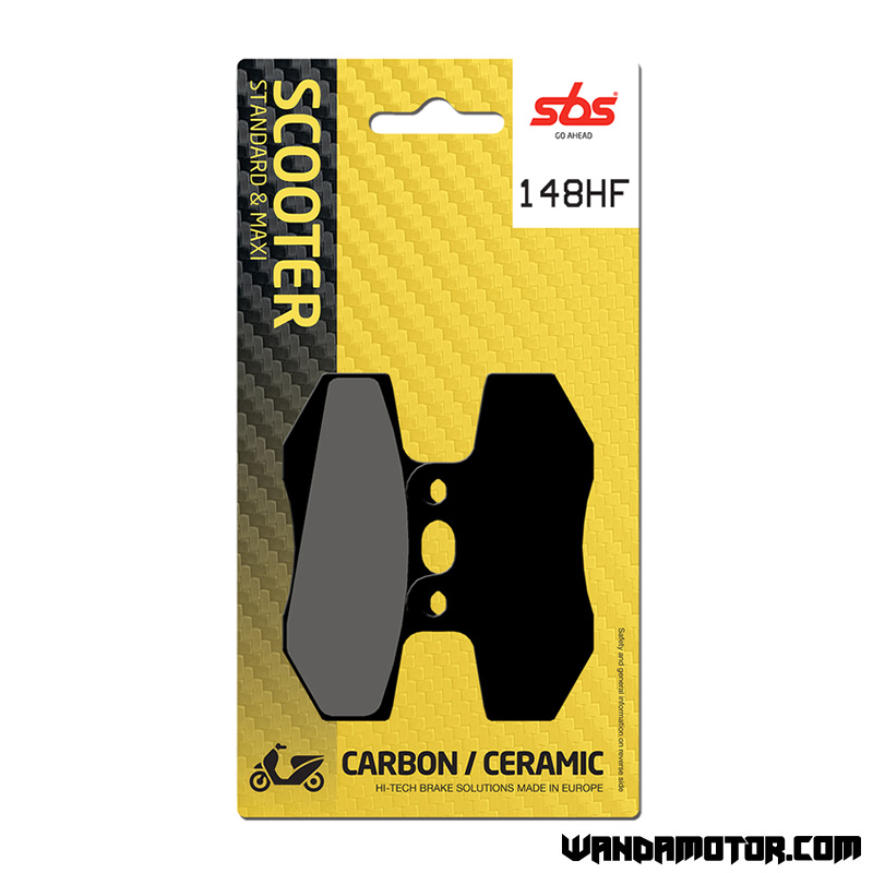 Brake pads SBS 148HF