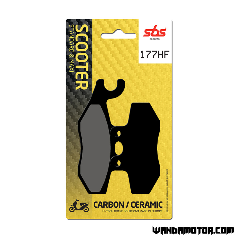 Brake pads SBS 177HF