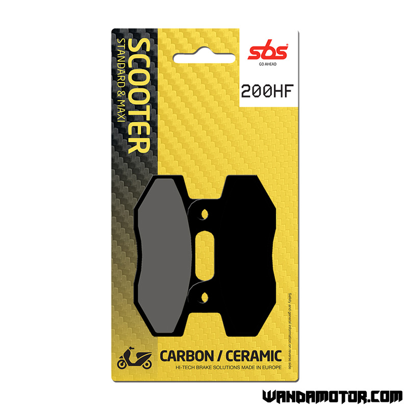 Brake pads SBS 200HF