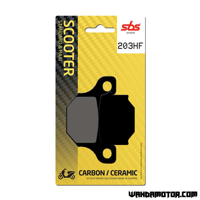 Brake pads SBS 203HF