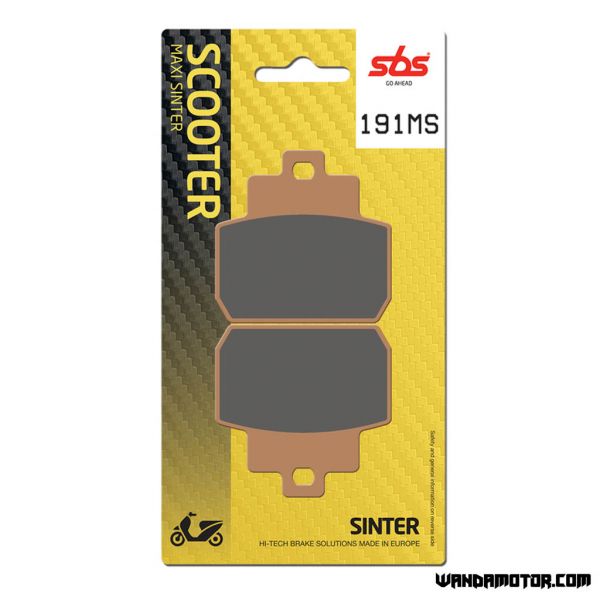 Brake pads SBS 191MS-1