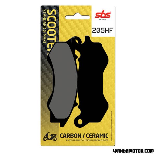 Brake pads SBS 205HF