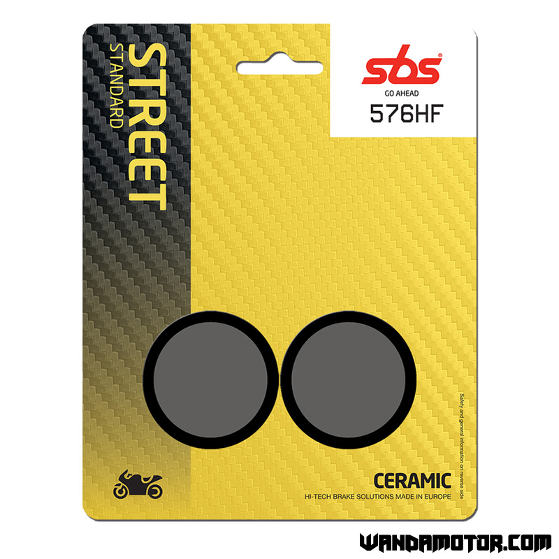 SBS brake pads rear Yamaha 175-350