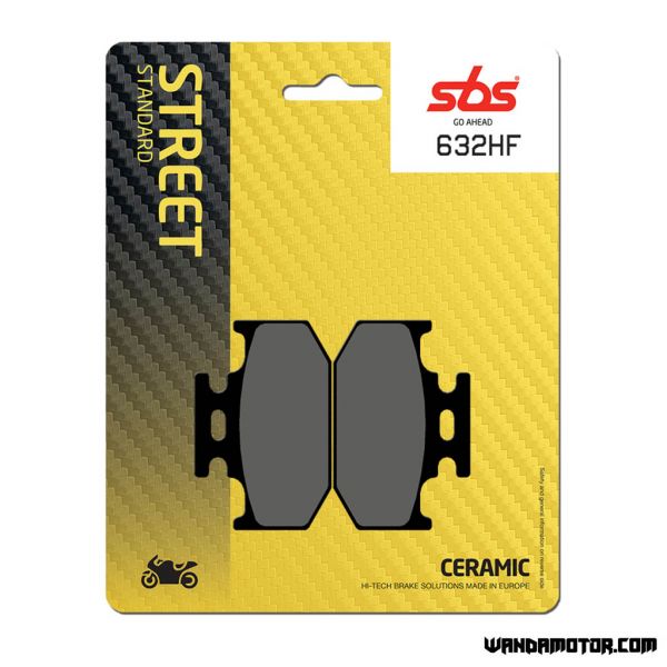 Brake pads SBS 632HF