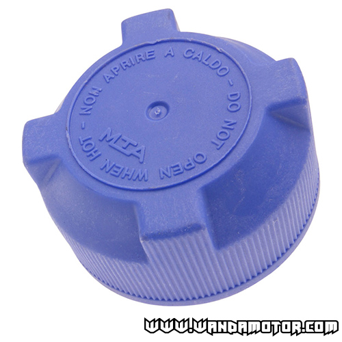 #03 Derbi expansion tank cap blue