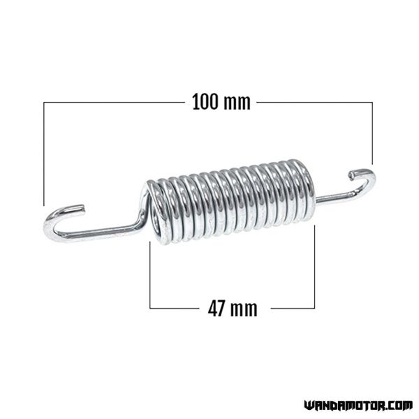 Sivutuen jousi 100 x 47 x 19-1