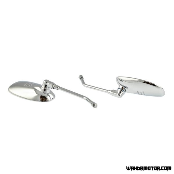 Skootterin peilipari hopea 150 x 90 mm-2
