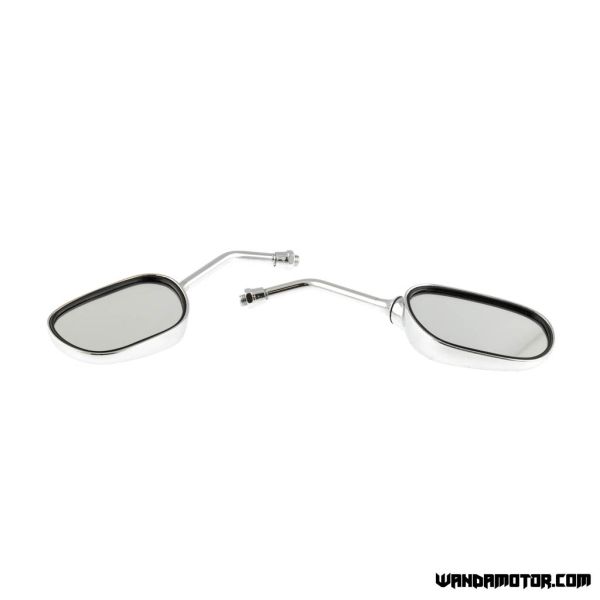 Skootterin peilipari hopea 110 x 75 mm-2