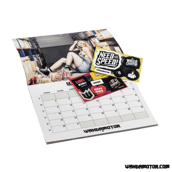 Sponsor kit tarra-arkki + kalenteri 2026