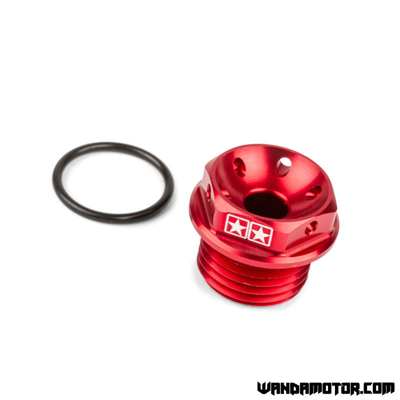 Oil filler cap Stage6 Derbi red