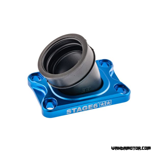 Manifold plate Stage6 360 Derbi/AM6 blue-4