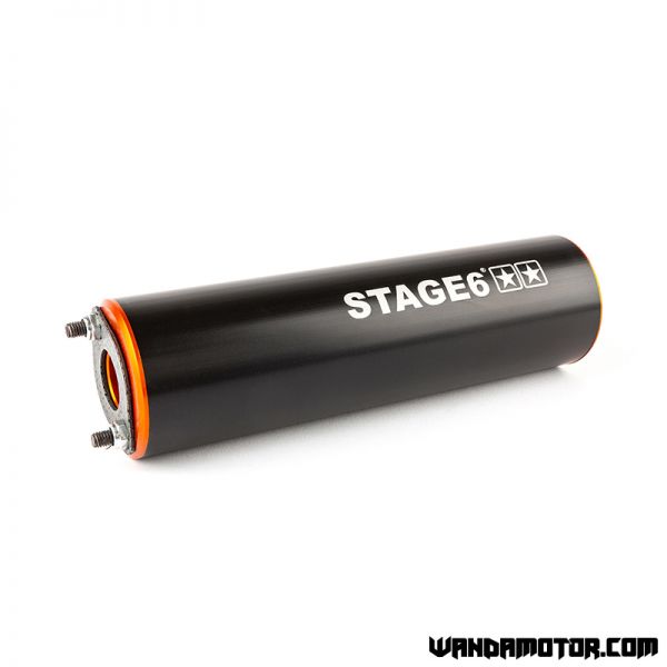 Exhaust Stage6 Streetrace Derbi Senda 70cc orange/black-3