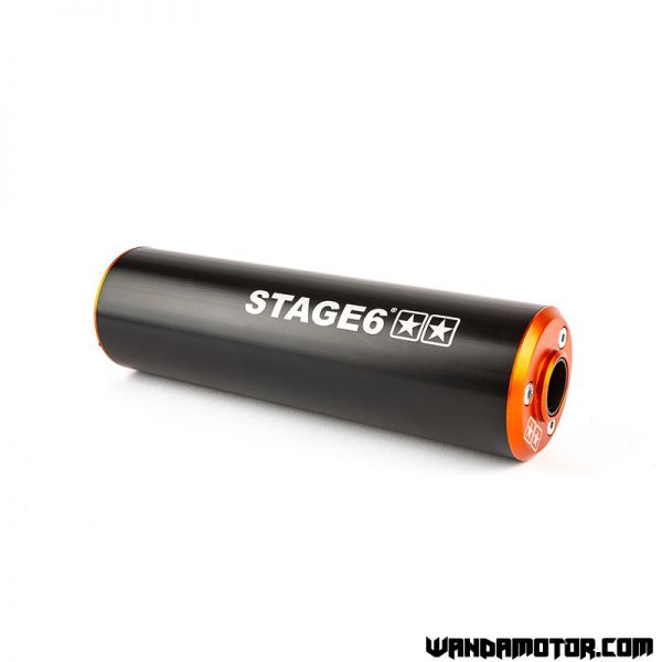 Exhaust Stage6 Streetrace Beta RR black/orange-3