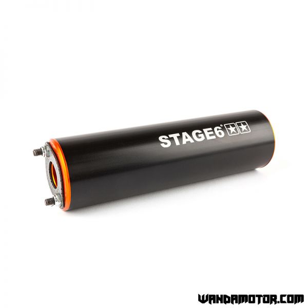 Exhaust Stage6 Streetrace Beta RR black/orange-4