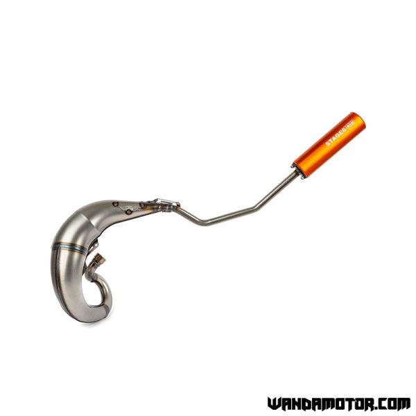 Exhaust Stage6 Streetrace Derbi Senda orange-3