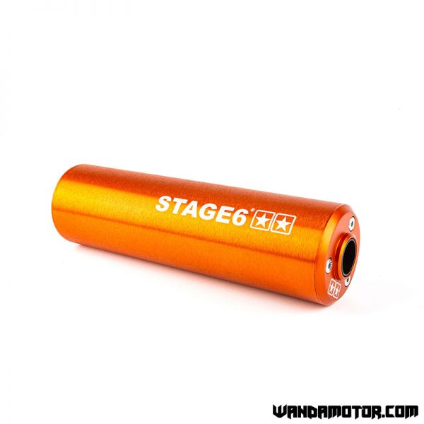 Exhaust Stage6 Streetrace Derbi Senda orange-5