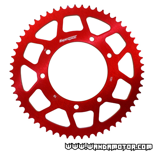 Rear sprocket Supersprox Ø105mm 53t red