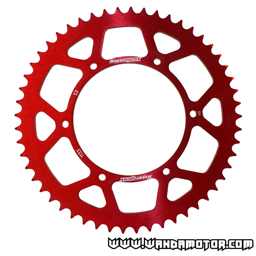 Rear sprocket Supersprox Ø108mm 53t red