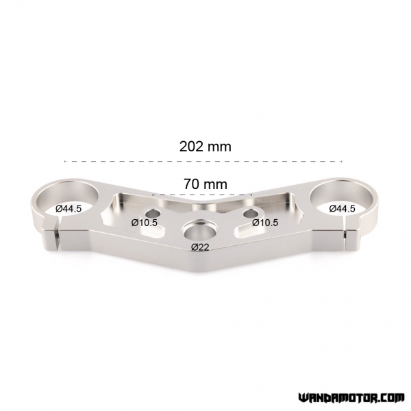 Yoke upper clamp Monkey USD 202/44.5 mm-4