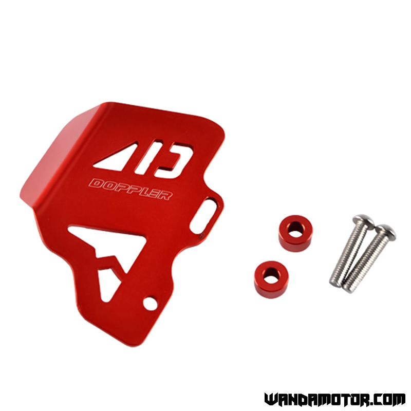 Rear brake master cylinder cover Doppler red