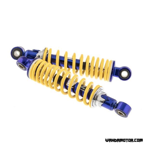 Rear shock absorber pair blue-yellow 240mm