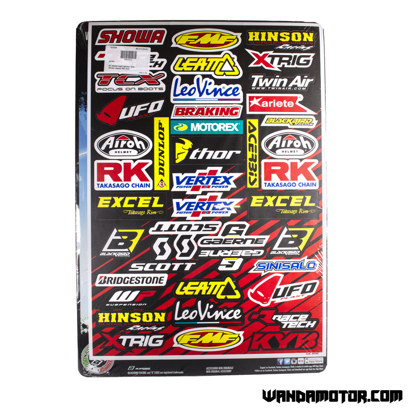 Decal kit Sponsor C 35 x 50 cm