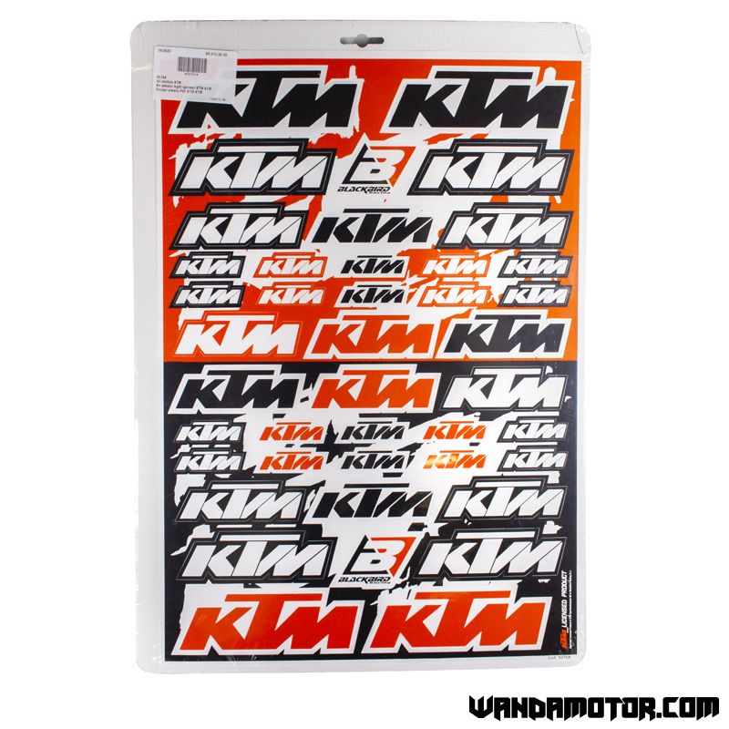 Decal kit KTM 35 x 50 cm