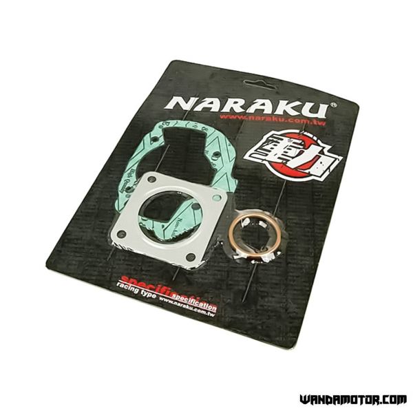 Gasket kit top end Naraku Peugeot horizontal AC 50cc