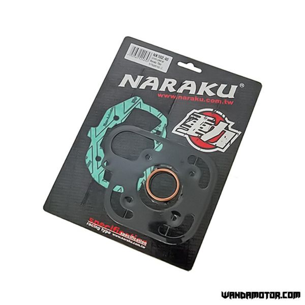 Gasket kit top end Naraku Peugeot horizontal LC 70cc