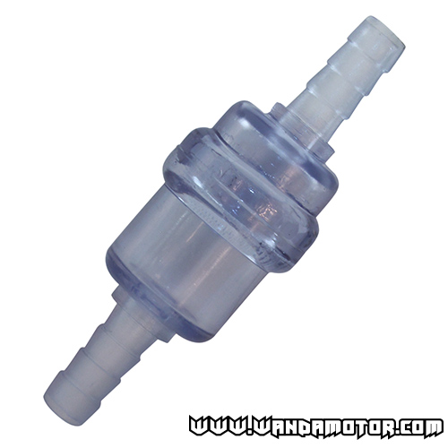 Fuel filter transparent Ø6mm