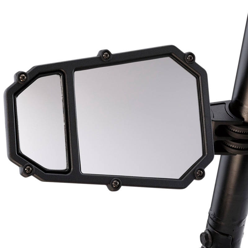Side mirror ATV/UTV adjustable 2 panels